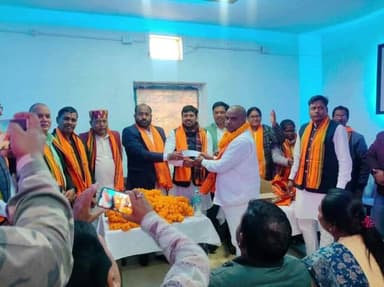 बूरमू: बुढ़मू और ठाकुरगांव मंडल में भाजपा अध्यक्ष का चुनाव संपन्न