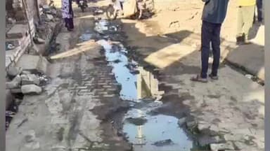 सुनेल: खलील नगर में पाइपलाइन डालने के लिए खोदी गई सड़क की मरम्मत नहीं हुई