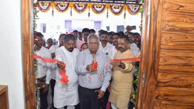 કપરાડા: તાલુકામાં પંચાયત માર્ગ-મકાન પેટા વિભાગ કચેરીનું લોકાર્પણ; ₹6.85 કરોડના રસ્તાના કામોનું ખાતમુહૂર્ત