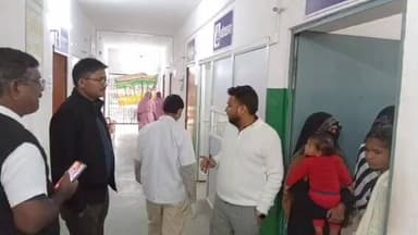 हैदरनगर: हुसैनाबाद: एसडीओ के हैदरनगर पीएचसी निरीक्षण में खामियां उजागर, कार्रवाई के संकेत