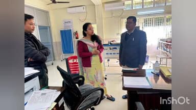 সৰুপথাৰ: সৰুপথাৰত সমজিলা অসামৰিক চিকিৎসালয় পৰিদৰ্শন কাৰ্যবাহী দণ্ডাধীশৰ, বুজ ললে সাম্প্ৰতিক পৰিস্থিতিৰ