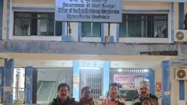 এগরা ১: ১৫দফা দাবিকে সামনে রেখে আজ এগরার SDO অফিসে ডেপুটেশান দিল কংগ্রেস