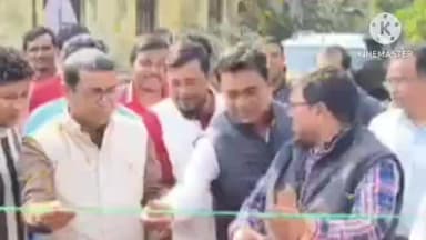 জয়পুর: মাননীয় মুখ্যমন্ত্রী মমতা বন্দ্যোপাধ্যায়ের ভার্চুয়ালি উদ্বোধনের পর বাঁকুড়ার জয়পুরে উদ্বোধন হলো পথশ্রী ৪