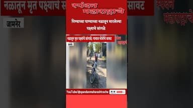 भागदरा येथे नळातून मृत पक्ष्यांचे सांगाडे; गावात भीतीचे सावट #spandanmaharashtrache #jamner #भागदरा