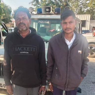 मुंगेली: ऑपरेशन बाज की बड़ी कार्रवाई में दो गांजा तस्कर गिरफ्तार, 1.840 किलोग्राम गांजा बरामद