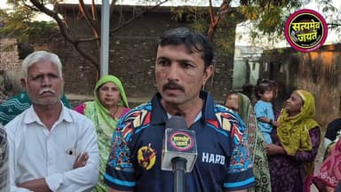 ગરીબ નગર પાણખાણ વિસ્તારમાં લોકો જાતે ગંદા પાણીનો નિકાલ કરે છે