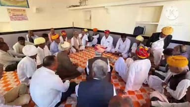 खींवसर: खींवसर के अनेक गांवों में आयोजित कार्यक्रमों में विधायक रेवंतराम डांगा शामिल हुए