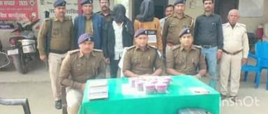 फुलपरास: फूलपरास पुलिस ने 29 किलो गांजे व शराब के साथ चार धंधेबाजों को गिरफ्तार कर न्यायिक हिरासत में भेजा