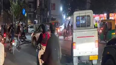 જામનગર શહેર: કલેક્ટર કચેરી, પોલીસ હેડ ક્વાર્ટર જામસાહેબના બંગલાવાળા માર્ગ પર ગેપને લીધે ટ્રાફિકની સમસ્યા