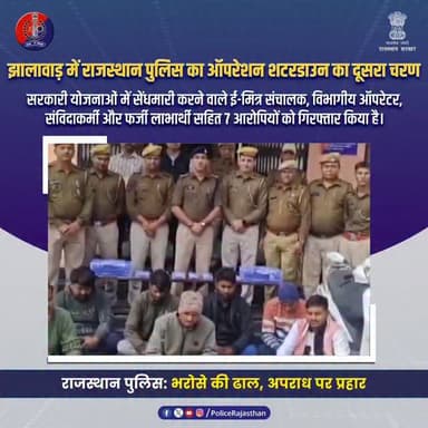 राजस्थान पुलिस का ऑपरेशन शटरडाउन का दूसरा चरण
#RajasthanPolice
#JhalawarPolice
#OperationShutdown
#ZeroTolerance
#Bal...