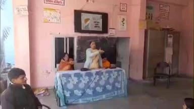 विजयनगर: विश्व हिंदू परिषद मातृशक्ति ने महात्मा गांधी विद्यालय बिजयनगर में आयोजन किया, नशा मुक्ति की दिलाई शपथ