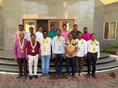 ರಾಣೇಬೆನ್ನೂರು: ತಾಲೂಕು ಪತ್ರಕರ್ತರ ಸಂಘದ ಅಧ್ಯಕ್ಷರಾಗಿ ವೇದಮೂರ್ತಿ ಆಯ್ಕೆ