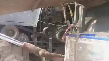 शिवसागर: धान की फसल काटने के दौरान हार्वेस्टर से निकली चिंगारी, हार्वेस्टर सहित किसानों की फसल जलने से बची