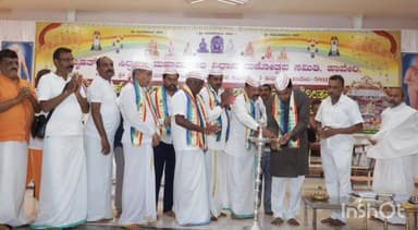 ಹಾವೇರಿ: ಅನುಶಾಸನ ಪಾಲನೆ ಮಾಡಿದರೆ ಜೀವನ ಪಾವನವಾಗುತ್ತದೆ; ನಗರದಲ್ಲಿ ಮುನಿಶ್ರೀ ವಿದಿತಸಾಗರ ಮಹಾರಾಜರು