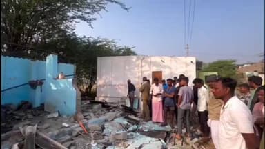 ಗಂಗಾವತಿ: ಹೆಬ್ಬಾಳ ಗ್ರಾಮದಲ್ಲಿ ಆಕಸ್ಮಿಕ ಸಿಲಿಂಡರ್ ಸ್ಪೋಟ್ ಎಂಟು ಜನರಿಗೆ ಗಾಯ ಆಸ್ಪತ್ರೆಗೆ ದಾಖಲು