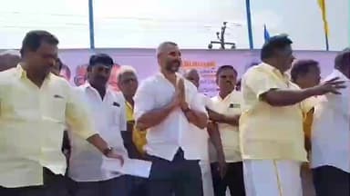 விழுப்புரம்: நகராட்சி திடலில் சாதிவாரி கணக்கெடுப்பு நடத்த வேண்டும், 10.5 சதவிகி இடஒதுக்கீடு வழங்க வலியுறுத்தி பாமக செயற்குழு உறுப்பினர் தலைமையில் 500 க்கும் மேற்பட