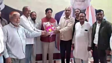 मलसीसर: बिसाऊ में भाजपा कार्यकर्ताओं ने प्रभारी मंत्री अविनाश गहलोत का गर्मजोशी से स्वागत किया