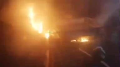 टनकुप्पा: तेल बिगहा में आग, डीजे वाहन समेत तीन लाख की संपत्ति जलकर राख