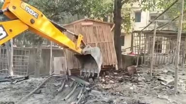 वारिसनगर: वारिसनगर के मुख्य बाज़ार में अतिक्रमण हटाओ अभियान, अधिकारियों की टीम ने किया अतिक्रमण मुक्त