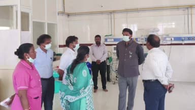 ರಾಯಚೂರು: ತಾಯಿ, ಮಕ್ಕಳ ಆಸ್ಪತ್ರೆಗೆ ಜಿಪಂ ಸಿಇಓ ಭೇಟಿ; ಪರಿಶೀಲನೆ