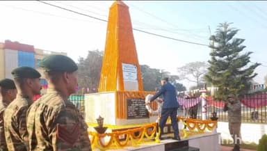 হিলি: ৪৬৮ জন ভারতীয় সেনার আত্মত্যাগ স্মরণে হিলিতে পালিত হলো ঐতিহাসিক শহিদ দিবস