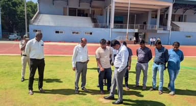 ತುಮಕೂರು: ನಗರದಲ್ಲಿ ಹಿರಿಯರ ಒಲಂಪಿಕ್ ಕ್ರೀಡಾಕೂಟ : ಪೂರ್ವ ಸಿದ್ಧತೆ ಸಭೆ ನಡೆಸಿದ ಜಿಪಂ ಸಿಇಒ