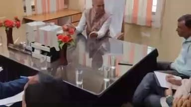 कैबिनेट मंत्री कन्हैया लाल चौधरी ने टोडारायसिंह में ब्लॉक स्तरीय अधिकारियों की बैठक ली