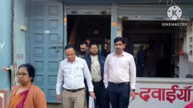 देवास: ग्राम राजोदा सहित अन्य स्वास्थ्य केंद्रों में सीएमएचओ ने किया निरीक्षण