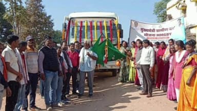 कुनकुरी: मुख्यमंत्री ने ग्रामीण बस सेवा शुरू की, अब बंदरचुंवा से सिंगीबहार होकर जशपुर तक होगी आसान यात्रा