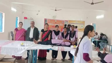 ବାଙ୍ଗିରିପୋଷି: ରଙ୍ଗମାଟିଆ ବନଭୂମି ଡିଗ୍ରୀ ମହାବିଦ୍ୟାଳୟରେ ରକ୍ତଦାନ ଶିବିର ଅନୁଷ୍ଠିତ