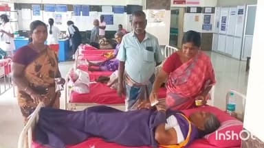 ஆண்டிமடம்: மருதூர் கிராமத்தில் சாலையில் சென்றவர்களை துரத்தி கடித்த வெறிநாய்- 10 பேர் காயம்