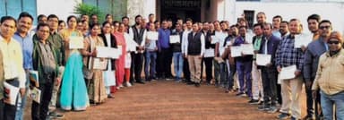 बसना: छठवीं की नवीन पाठ्य-पुस्तकों पर पांच दिवसीय प्रशिक्षण संपन्न हुआ