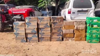 માલપુર: કાટકુવા ડુંગરની તળેટીમાં થી માલપુર પોલીસે રૂ.2.56 લાખના વિદેશી દારૂનો જથ્થો ઝડપી પાડ્યો