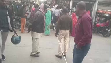 शाहकुंड: शाह कुंड बाजार में अतिक्रमण हटाने के लिए सड़क की मापी शुरू