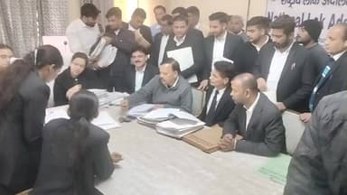 फतेहाबाद। जिला व उपमंडल स्तर पर इस वर्ष की चौथी #NationalLokAdalat का आयोजन, न्यायाधीशों ने की मामलों की सुनवाई