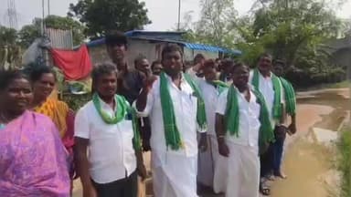 திருவெண்ணைநல்லூர்: பெரியசெவலை கிராமத்தில் குழந்தைகள் விழுந்து மரணமடையும் ஆபத்தான குளத்தை மூடுவதற்கு நடவடிக்கை எடுக்க அப்பகுதி மக்கள் தர்ணா போராட்டத்தில் ஈடுபட்டதால் பரபர