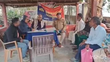 विद्यापति नगर: विद्यापति नगर थाना परिसर में जनता दरबार, दो मामलों का हुआ निष्पादन