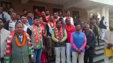 बिश्रामपुर: रघुवीर सिंह चंद्रवंशी बने उंटारी रोड प्रखंड के भाजपा मंडल अध्यक्ष, लोगों ने दी बधाई