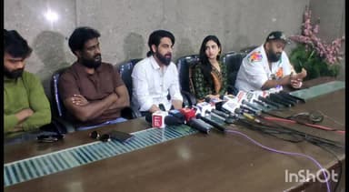 ಹಾವೇರಿ: ಚಾಲೆಂಜಿಂಗ್ ಸ್ಟಾರ್ ದರ್ಶನ್ ರನ್ನು ತುಂಬಾ ಮಿಸ್ ಮಾಡಿಕೊಳ್ಳುತ್ತೇನೆ; ನಗರದಲ್ಲಿ ಕಲ್ಟ್ ಚಿತ್ರ ನಟ ಜೈದ್ ಖಾನ್