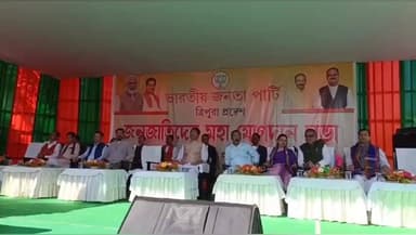 মোহনপুর: এডিসিতে ২৮শে ২৮, বিধানসভায় ২০ থেকে গুনাহ শুরু হবে,জনজাতির যোগদান সভায় বলেন মুখ্যমন্ত্রী