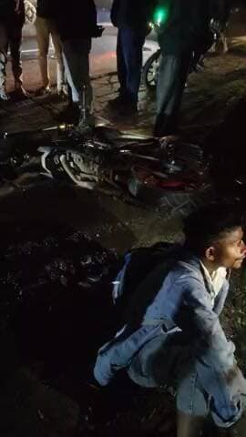 सालेपुर और नूरसराय के बीच में यह एक्सीडेंट हुआ है