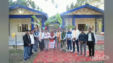 সৰুপথাৰ: বৰপথাৰত নতুনকৈ নিৰ্মাণ কৰা গণেশপুৰ আদৰ্শ অংগনবাড়ী কেন্দ্ৰৰ শুভ উদ্বোধন বিধায়ক বিশ্বজিৎ ফুকনৰ