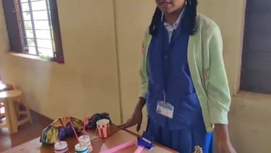 ಸೋಮವಾರಪೇಟೆ: ರಾಷ್ಟ್ರೀಯ ಆವಿಷ್ಕಾರ ಸಪ್ತಾಹದ ಅಂಗವಾಗಿ ಐಗೂರು ಶಾಲೆಯಲ್ಲಿ ವಿಜ್ಞಾನ ವಸ್ತು ಪ್ರದರ್ಶನ ನಡೆಯಿತು