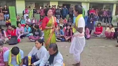 গঙ্গারামপুর: লোকনাট্য খন পালাগানের ঐতিহ্য রক্ষায় গঙ্গারামপুর কলেজে বিশেষ প্রশিক্ষণ শিবির