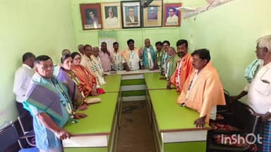 ಹಾನಗಲ್: ತಾಲೂಕು ಒಕ್ಕಲುತನ ಹುಟ್ಟುವಳಿ ಮಾರಾಟ ಸಹಕಾರ ಸಂಘಕ್ಕೆ ನೂತನ ಅಧ್ಯಕ್ಷರಾಗಿ ಪಂಚಾಕ್ಷರಿಗೌಡ ಪಾಟೀಲ್ ಅವಿರೋಧ ಆಯ್ಕೆ