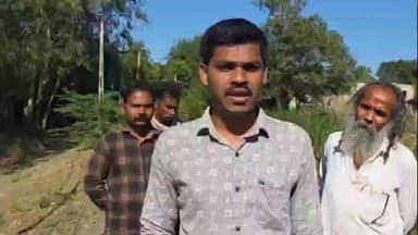 કવાંટ: અમલવાંટ ગામ પાસે રસ્તા ઉપર ગાબડા બે ભારદારી વાહનો ભેગા થાય તો નીકળી પણ શકે નહીં #jansamasya