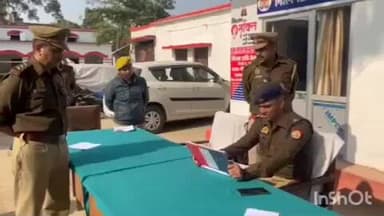 देेेवरिया: देवरिया एसपी ने थाना समाधान दिवस पर गौरी बाजार थाने पर सुनी फरियाद, किया थाने का निरीक्षण