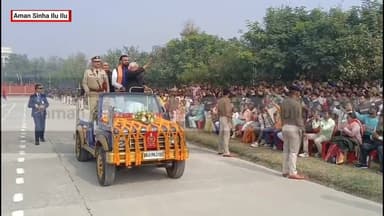 बिहार पुलिस #अकादमी राजगीर में दीक्षांत समारोह,#मुख्यमंत्री #नीतीश कुमार ने लिया भाग। #nitishkumar