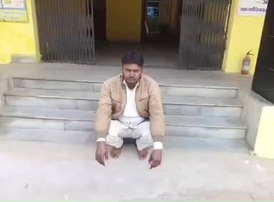 सीकरी: गोतस्करी के मामले में फरार आरोपी राहुल मेव को सीकरी पुलिस ने हुसेपुर बंध से किया गिरफ्तार