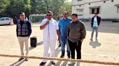 બાવળા: શ્રી સી. બી. પટેલ માધ્યમિક શાળા ચલોડા ખાતે શિક્ષક કલ્યાણનિધિ રમતોત્સવ યોજાયો